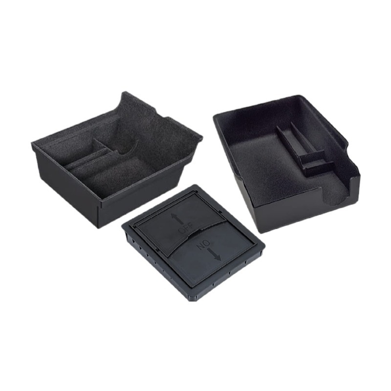 3 шт. центральной консоли Органайзер Лоток подходит для Tesla модель 3 центральной консоли Органайзер лоток аксессуары для интерьера ящик для хранения