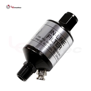 Professional <b>Oil</b> Water Separator 1/4" Inline <b>Filter</b> for Compressed Air Systems Taiwan - Product Image 1