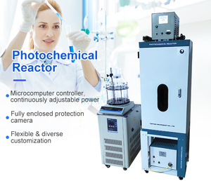 Reactor fotoquímico automático más vendido (hervidor de reacción) con motor y fibra óptica para distribución de luz - Product Image 6