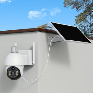 Giá bán buôn không dây CCTV <span class=keywords><strong>Camera</strong></span> ngoài trời PIR hình người phát hiện <span class=keywords><strong>Starlight</strong></span> đêm Vison năng lượng mặt trời Powered giám sát máy ảnh 4 gam - Product Image 5