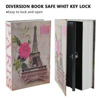 Fabricant Vente en gros Rangement de sécurité en métal personnalisé Mini dictionnaire Casier de sécurité Coffre-fort secret pour livres avec 2 serrures à clés