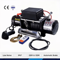 Kit de récupération de corde synthétique sans fil antidérapant à freinage automatique 4x4 4wd, sangle cinétique de récupération pour dépannage de SUV tout-terrain