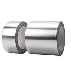 Nastro adesivo riflettente in alluminio nastro adesivo metallico in alluminio Hvac resistente per tubi metallici forno per prese d'aria - Product Image 4