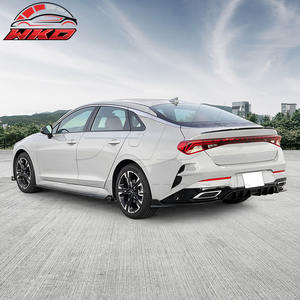 Pour Kia K5 2021-2024 GT-Line, 3 pièces, diffuseur de pare-chocs arrière, spoiler, noir brillant, PP, pièces automobiles de haute qualité, kit carrosserie - Product Image 3