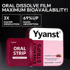 Tiras Orales Energéticas de Disolución Rápida OEM/ODM para Aumentar la Fuerza y la Resistencia, Alivian la Fatiga, Empaque Personalizado - Product Image 6