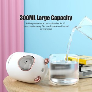 300 Mini INI ltrasonic umumidificador ssential Il ffiffuser Light ight ist Ker Aker Ker ar mmbient ir reshener - Product Image 4