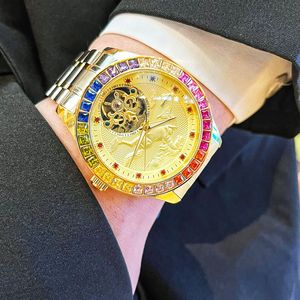 Orologio da Polso Meccanico Automatico di Alta Gamma con Tourbillon, <span class=keywords><strong>Magnifico</strong></span> e Lussuoso per Affari e Casual - Product Image 5