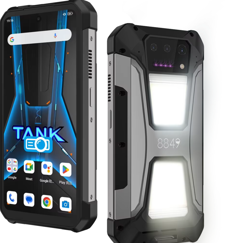 Unihertz Tank 2 Pro 5G Rugged Smartphone with 23800mAh Battery, 8+