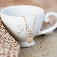 Collier personnalisé en acier inoxydable plaqué or avec pendentif cœur gravé, nom et date personnalisés, médaille gravée