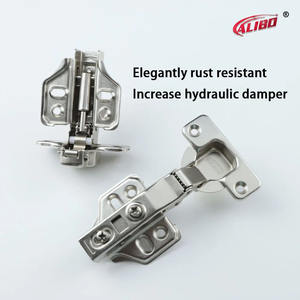 Charnière dissimulée à fermeture douce en gros avec amortisseur hydraulique en acier laminé à froid pour cuisine, école et hôpital - Product Image 2