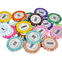 NOUVEAU Marqueur de balle de golf magnétique ABS 14g pour impression personnalisée, avec pochette plastique OPP et embout de maintien, 40mm