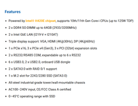 Ordinateur industriel de contrôle de processus CANGHAN IPC-615G3-H420E, Intel H420E 10e-11e génération, double LAN, PCI PCIe