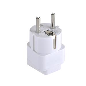Vòng 2 pins chuyển đổi Adapter Đức du lịch cắm Adapter tường cắm điện - Product Image 4