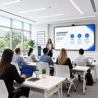 Pantalla LED COB para Interiores de Paso Fino P0.7 P0.9 P1.2 P1.5 P1.8, Video Wall 16:9, Panel de Empalme sin Costuras 4K 8K, Mantenimiento Frontal