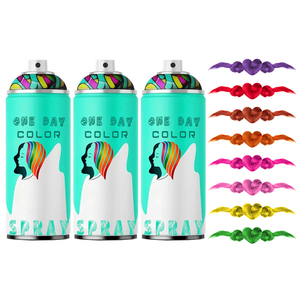 <span class=keywords><strong>Spray</strong></span> colorant capillaire vert instantané à séchage rapide OEM 120 ml, 12 couleurs, tous types de <span class=keywords><strong>cheveux</strong></span>, se rince facilement - Product Image 2