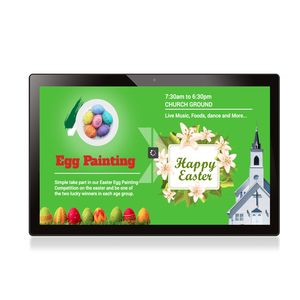 Multi Interface Digital Signage Display <b>Touch</b> 21.5 Inch POE Power Wall Mounted All in One Digital Signage Display - Product Image 2