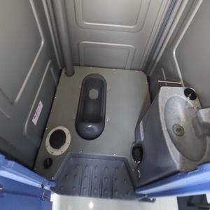 Toilettes portables en plastique durables, écologiques, pour usage extérieur, parc, design moderne, location de chantier, <span class=keywords><strong>prix</strong></span> économique - Product Image 5