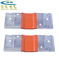 Barre omnibus en aluminium flexible de précision, plaquée étain, pour revêtement en poudre, pour connexions de contacteurs haute tension, pour boîtier de distribution de réseau électrique