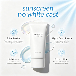 <span class=keywords><strong>Crema</strong></span> <span class=keywords><strong>Solare</strong></span> Invisibile Senza Residui Bianchi, Lozione <span class=keywords><strong>Solare</strong></span> <span class=keywords><strong>Idratante</strong></span> Non Comedogena per Uso Quotidiano all'Aperto - Product Image 5