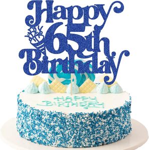 1 Pieza Decoración para Pastel de <span class=keywords><strong>Feliz</strong></span> <span class=keywords><strong>Cumpleaños</strong></span> Número <span class=keywords><strong>65</strong></span> con Purpurina, Adorno para Pastel de <span class=keywords><strong>Feliz</strong></span> <span class=keywords><strong>Cumpleaños</strong></span>, ¡Saludemos a los <span class=keywords><strong>65</strong></span> Años!, para Decoración de Fiesta de Aniversario de Bodas - Product Image 1
