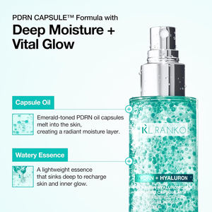 Sérum facial hydratant en spray OEM PDRN Collagen Glow, brume pour le visage à l'acide hyaluronique, fini éclatant comme du verre, soin repulpant et raffermissant instantané - Product Image 4