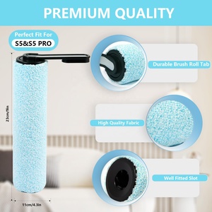 Filtre HEPA de remplacement et rouleau brosse pour <span class=keywords><strong>Tineco</strong></span> Floor ONE <span class=keywords><strong>S5</strong></span>/Floor One <span class=keywords><strong>S5</strong></span> Pro pièces d'<span class=keywords><strong>aspirateur</strong></span> sec et humide - Product Image 2