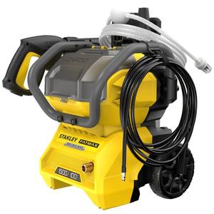 เครื่องฉีดน้ำแรงดันสูง Stanley Fatmax Brushless 1500 Psi 100 Gpm แบบมีสายไฟฟ้า สำหรับทำความสะอาดภายนอกอาคาร - Product Image 1