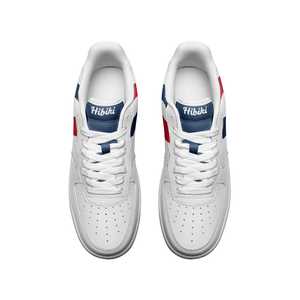 Sneakers personnalisées avec logo du drapeau français, design personnalisé pour hommes, fabricant <span class=keywords><strong>de</strong></span> skateboards, design personnalisé, sneakers en cuir SB à coupe basse ou haute, chaussures décontractées - Product Image 2