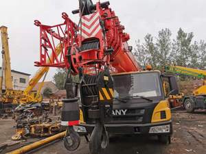 Grue sur camion tout-terrain Sany QY50 de 50 tonnes d'occasion, pièces d'origine, performances stables, haute efficacité pour les projets de construction - Product Image 5
