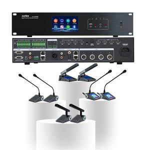 5G Wifi Беспроводная аудио конференц-Система Делегат микрофона с функцией голосования - Product Image 1