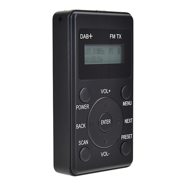 Customization Rechargeable Battery Fm Scanner Radio Mini Portable Radio Preset Stations Portable Fm Dab Radio
