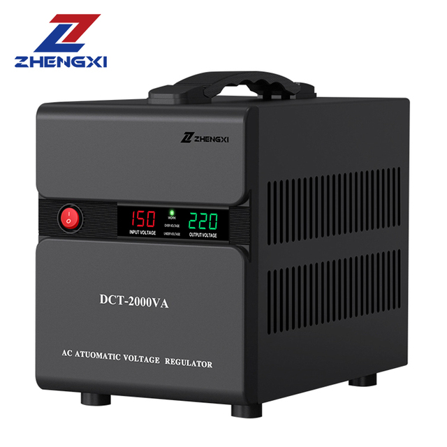 Factory Price AVR 1000VA 2000VA 3000VA Automatic Single Phase AC 220V Voltage Stabilizer Home Use Voltage Regulator