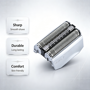 Repuesto <span class=keywords><strong>de</strong></span> Cuchilla Recargable USB para Afeitadora, Accesorios para la <span class=keywords><strong>Serie</strong></span> 70B 70S, Maquinilla <span class=keywords><strong>de</strong></span> <span class=keywords><strong>Afeitar</strong></span> Facial Plateada para el Hogar - Product Image 2