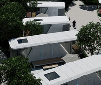 Space Capsule Maisons préfabriquées Solution résidentielle unique et élégante Vessel House
