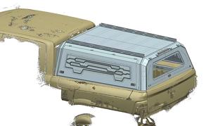 Couvre-lit de ramassage 4x4 accessoires tout-terrain auvent de camion pour <span class=keywords><strong>2022</strong></span> <span class=keywords><strong>Ram</strong></span> 1500 Limited avec lit de 5,7 pieds et avec Rambox - Product Image 4