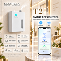 Diffuseur de parfum professionnel SCENT T2 pour hôtels et espaces commerciaux de 2000 m³, diffuseur d'arômes pour hall d'hôtel, système HVAC, 500 ml
