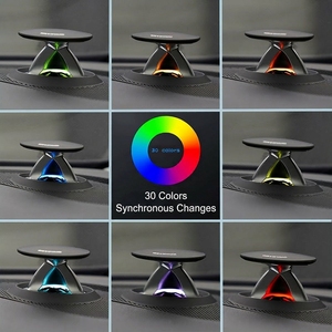 Éclairage d'ambiance intérieur LED 12V contrôlé par application ZX 32 couleurs, haut-parleurs tweeter relevables pour <span class=keywords><strong>Audi</strong></span> <span class=keywords><strong>A4</strong></span>/A5/A6/A7/Q5/Q7/Q8/B8/B9/C7/C8 - Product Image 5