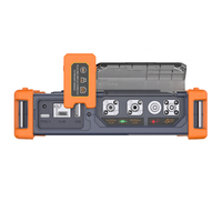 QX43S Penguji Serat OTDR Genggam Adaptor FC ST SC Layar Sentuh Kapasitif 4.3 Inci 8 Event dalam Peta Cerdas 3m 6000mAh