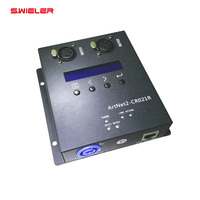 Extensor de Red DMX Art-Net para Escenarios Colgantes, Convertidor RJ45 a XLR, Adaptador de Señal DMX512 para Iluminación y Altavoces