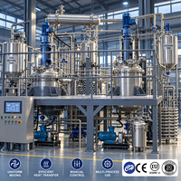 Réacteur Industriel en Acier Inoxydable à Double Enveloppe avec Agitateur et Système de Chauffage/Refroidissement pour le Traitement Chimique