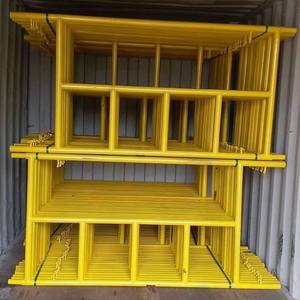 High Quality Ladder Frame Scaffold Steel Frame h Frame Scaffolding for Construction - Product Image 1