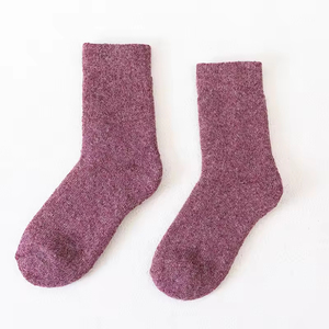 <b>Winter</b> Autumn Women's Thickened Wool <b>Socks</b> – Cashmere Tube Terry Fuzzy Cozy <b>Socks</b> for Warm Home Daily Wea - Product Image 5
