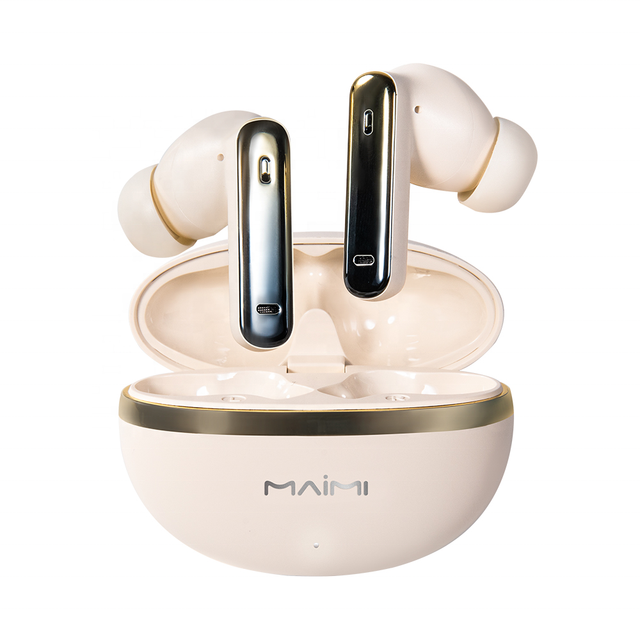 Maimi High Quality Mini Music Earbuds with Mic Headphone Small Handfree Mobile Phone bluetooth Wireless Tws Earphones