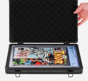 Étui de rangement pour slab de bande dessinée <span class=keywords><strong>BCW</strong></span> à fente unique en alliage d'aluminium, durable, résistant aux rayures, personnalisable pour CGC CBCS (OEM/ODM) - Product Image 1