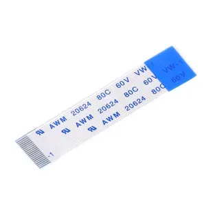 AWM 20624 80C 60V VW-1 0.5mm Pitch 4-60 Pin Flexible Flat FFC Ribbon Cable FFC Cable 25CM