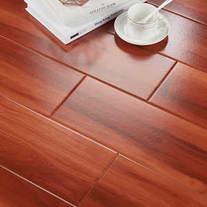 Azulejos de Cerámica con Aspecto de <span class=keywords><strong>Madera</strong></span> de 150x800 mm <span class=keywords><strong>para</strong></span> Salas de Estar/Comedor, Dormitorios, Balcones - Diseño Moderno Minimalista, Azulejos Antideslizantes <span class=keywords><strong>para</strong></span> <span class=keywords><strong>Piso</strong></span> - Product Image 5