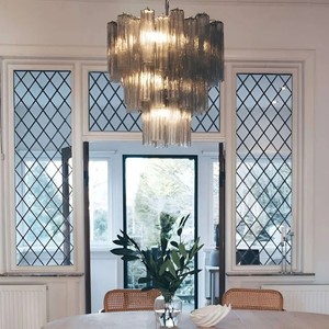 Luxury Crystal Murano <strong>Chandeliers</strong> Modern Glass Hanging Lamps Living Room Hotel Decorative Ceiling Lighting Pendant <strong>Chandelier</strong> - Product Image 3