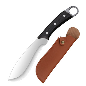 Outdoor Forged Stainless Steel Meat Cleaver 16.3 Cm Blade Sharp Household Butcher Knife For Pig Slaughtering And Camping Use - Product Image 5