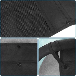 Organizer Universale per <span class=keywords><strong>Passeggino</strong></span> in Rete, Compatibile con Uppababy <span class=keywords><strong>Nuna</strong></span> Britax, Portaoggetti Antiscivolo Regolabile - Product Image 4