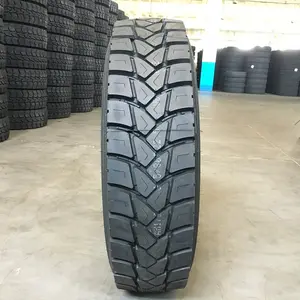 도매 가격 타이어 12R22.5 중국 좋은 견인 온/오프 도로 상태 대형 트럭 타이어